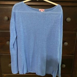 Lilly Pulitzer Linen sweater NWOTS size L